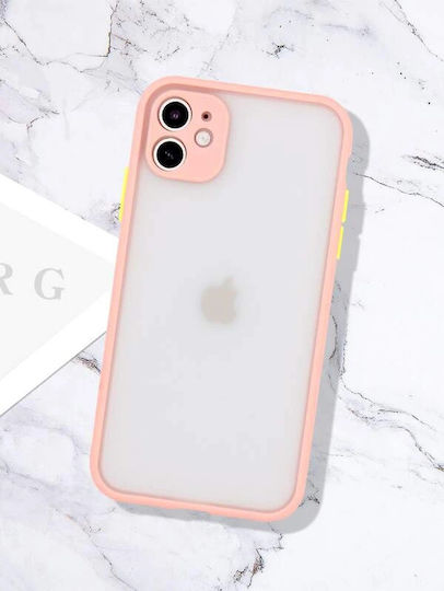 Go Clever Milky Back Cover Σιλικόνης Ροζ (iPhone 12 Pro Max)