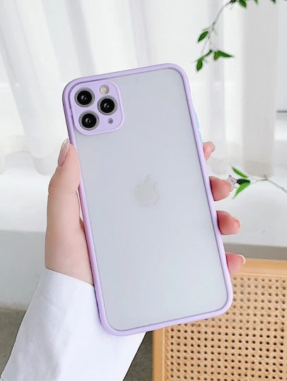 Go Clever Milky Umschlag Rückseite Silikon Flieder (iPhone 12 Pro Max)