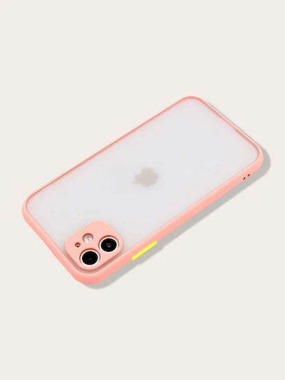Go Clever Milky Back Cover Σιλικόνης Ροζ (iPhone 12 Pro Max)