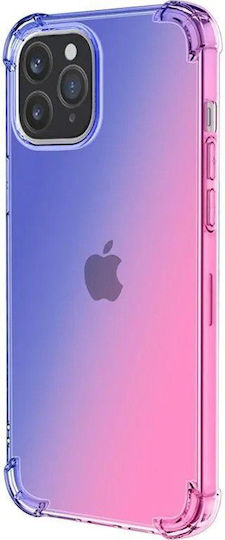 Go Clever Umschlag Rückseite Silikon Blau (iPhone 11 Pro)