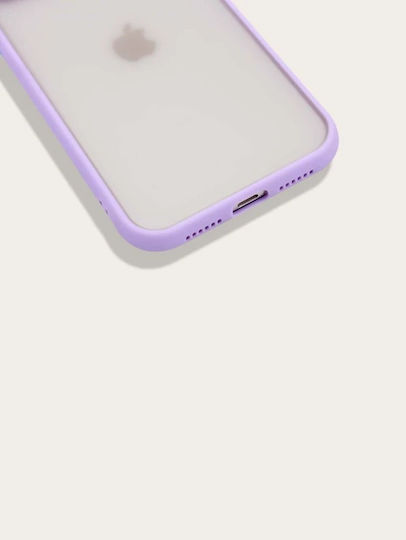 Go Clever Milky Back Cover Σιλικόνης Λιλά (iPhone 13 Pro Max)