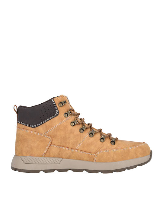 Beige Herrenstiefel