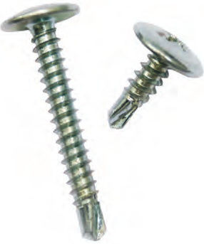 Fisco Self-Piercing Drilling Screw Phillips Galvanized with Diameter M4.2 and Length 32mm 10pcs