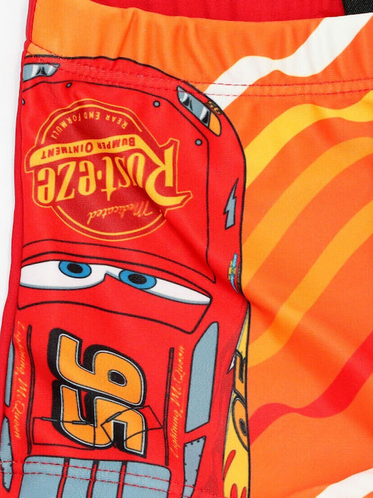 Disney Cars Kids Swimwear Swim Shorts Red