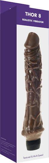 Kinx Thor Realistic Vibrator 20.3cm Brown