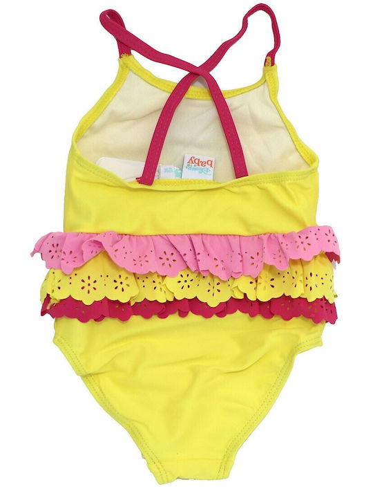 Disney Kids Swimwear One-Piece Yellow