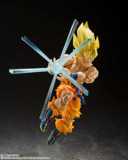 Bandai Spirits Dragon Ball Super Son Goku Legendary Super Saiyan Action Figure 14 cm Scale 1:12