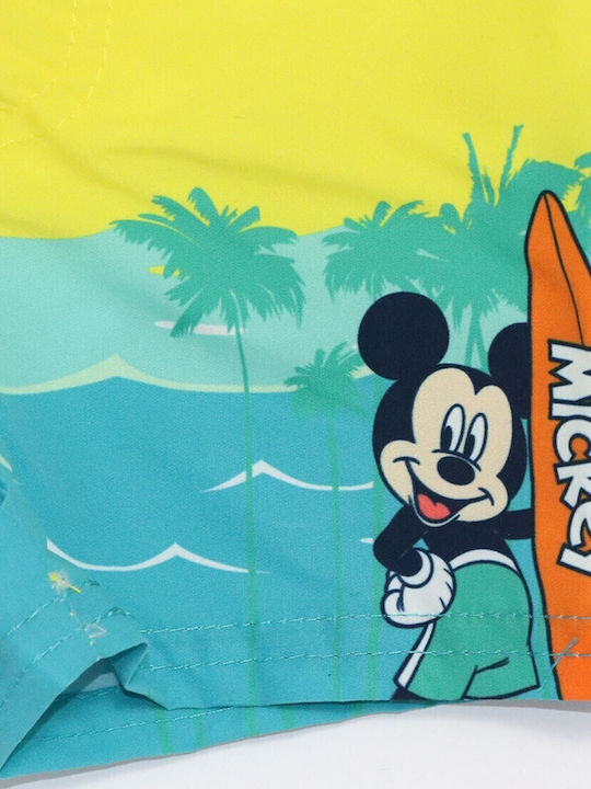 Disney Mouse Παιδικό Μαγιό Βερμούδα / Σορτς Κίτρινο