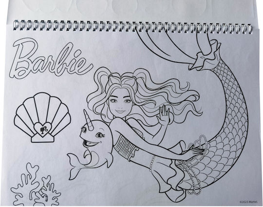 Gim Drawing Pad Barbie 1pcs