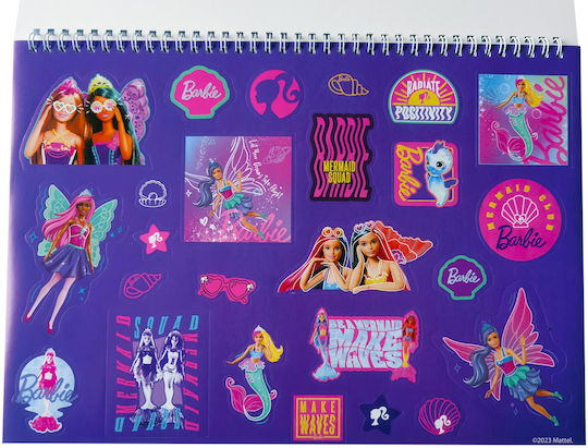 Gim Drawing Pad Barbie 1pcs