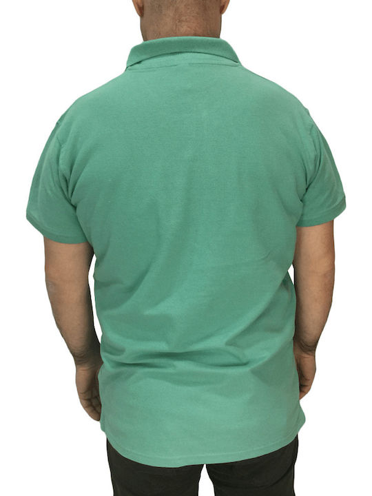 Roly Men's Short Sleeve Blouse Polo Green