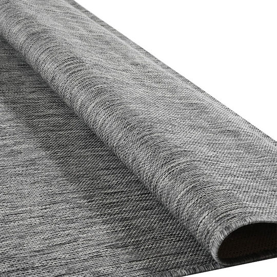 Polcarpet Teppich Rechteckig Sommer Korbweide Gray