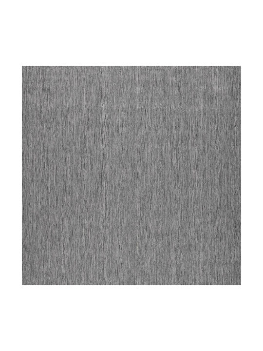 Polcarpet Rug Rectangular Summer Wicker Gray