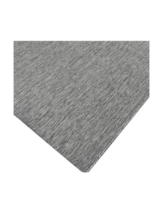 Polcarpet Χαλί Καλοκαιρινό Ψάθινο 133x190cm Γκρι