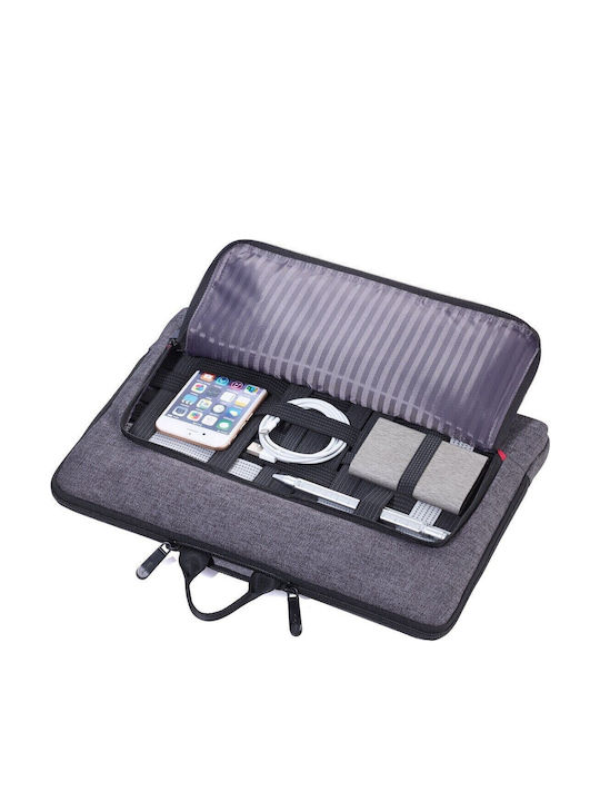 Women's Briefcase Anthracite / Black