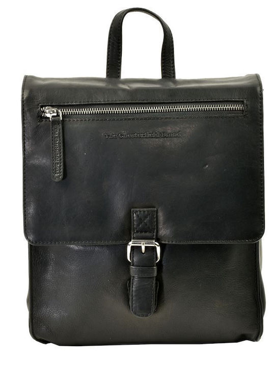 The Chesterfield Brand Leder Damen Tasche Rucksack Schwarz