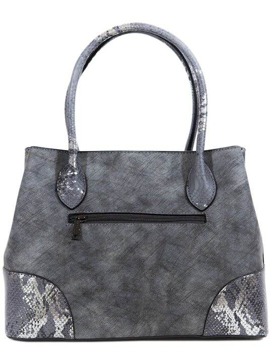 Damen Tasche Tote Hand Gray