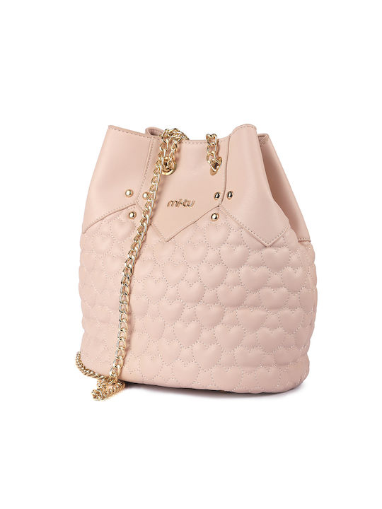 MI-TU Exclusive Women's Pouch Crossbody Bag Pink