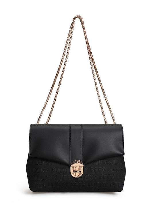 Damentasche Schultertasche Schwarz