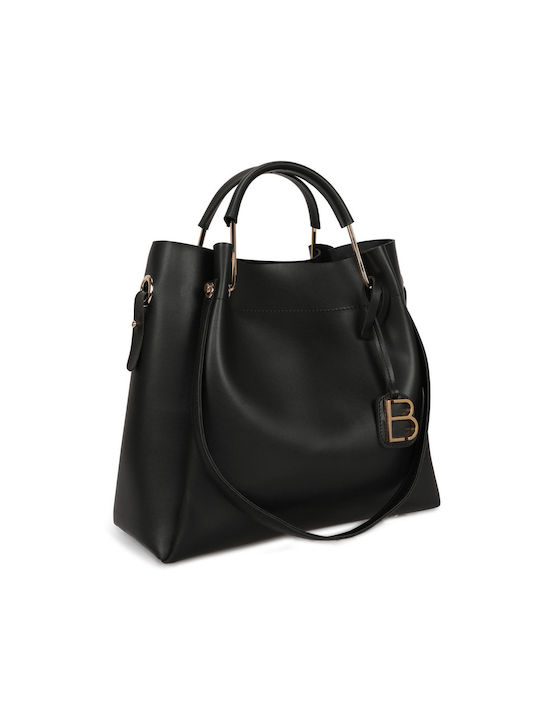 Damentasche Schultertasche Schwarz
