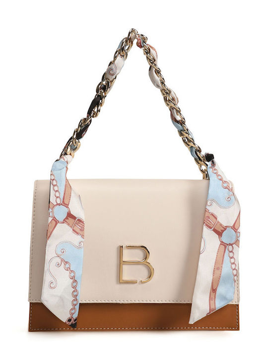 Damentasche Schultertasche Tabac Braun
