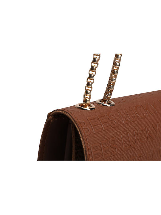Damentasche Schultertasche Tabac Braun