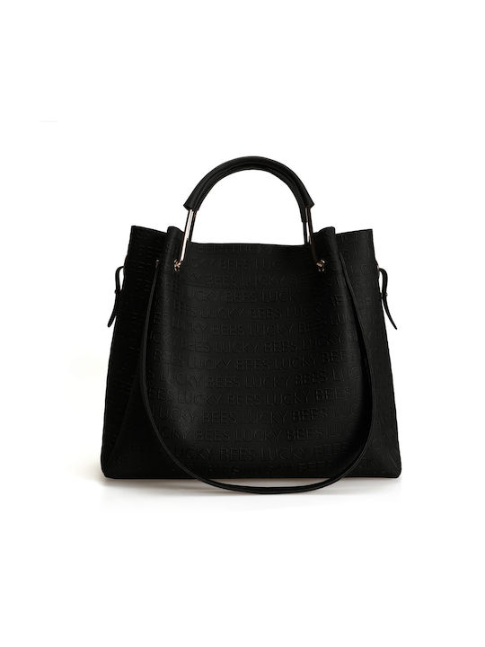 Damentasche Schultertasche Schwarz