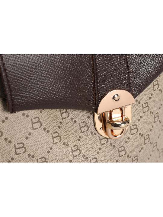 Damentasche Rucksack Beige