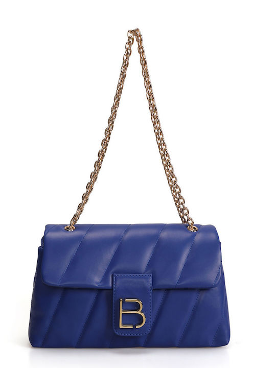Damentasche Schultertasche Blau