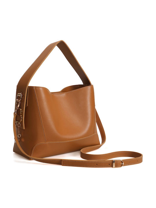 Damentasche Schultertasche Gelb