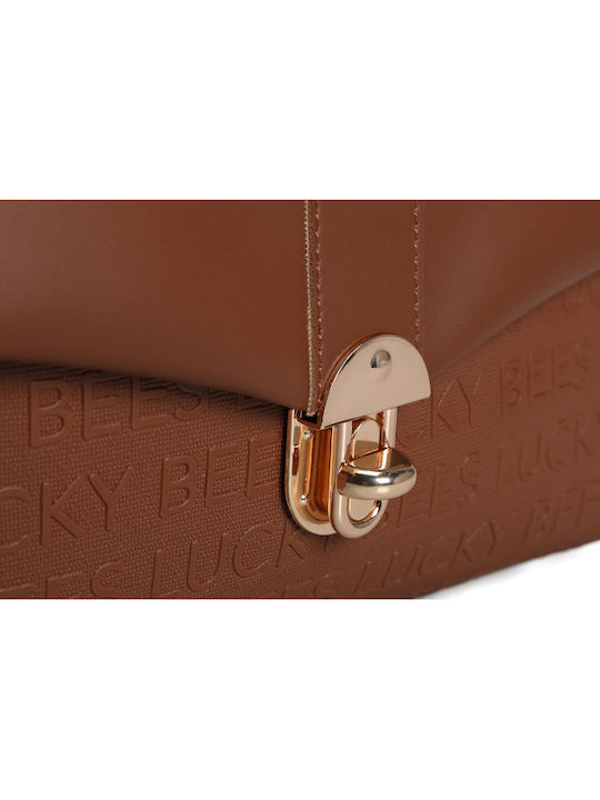 Damentasche Schultertasche Tabac Braun