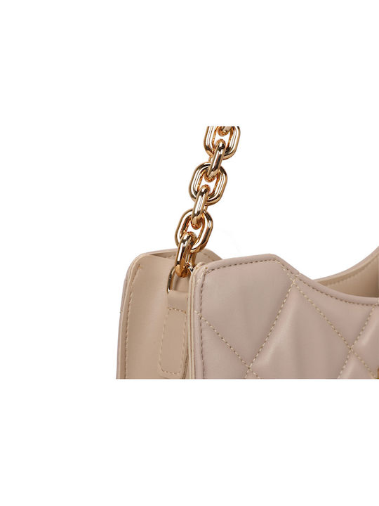 Damentasche Schultertasche Beige