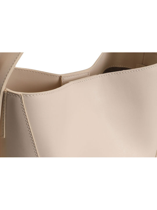 Damentasche Schultertasche Beige