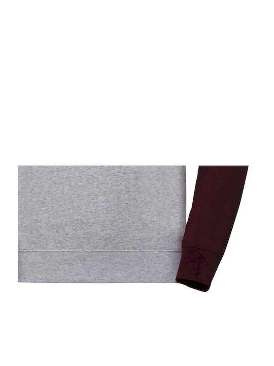 Russell Europe Herren Werbebekleidung Langärmeliges Burgunder Sweatshirt