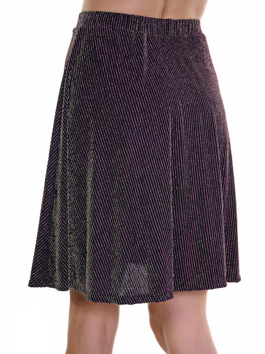 Kendall + Kylie Mini Skirt in Burgundy color