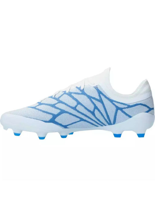 Umbro Velocita Alchemist Pro FG Χαμηλά Ποδοσφαιρικά Παπούτσια με Τάπες Λευκά