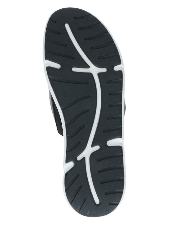Women's Flat Sandals in Black Color