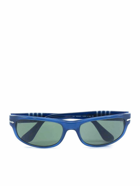 Persol Men's Sunglasses with Brown Tartaruga Horn-Rimmed Frame and Green Lens PO2624S 27231