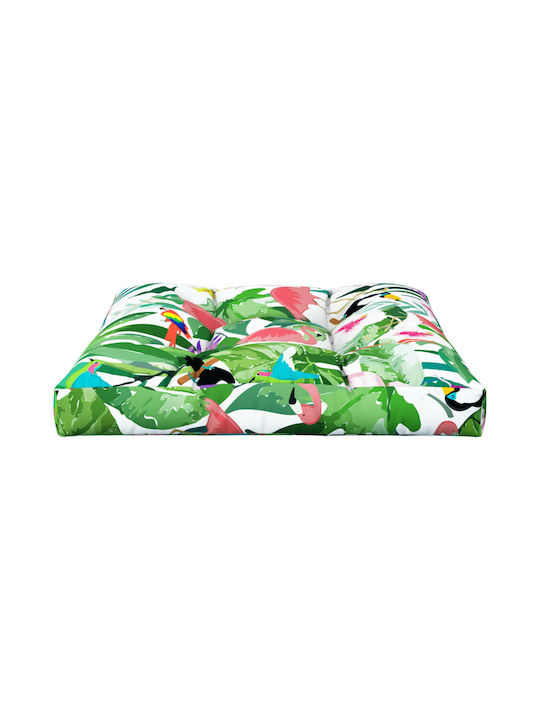 vidaXL Waterproof Bench Cushion Palette Multicolour 80x80cm