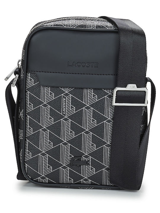 Lacoste The Blend Herrentasche Schulter Crossbody Schwarz