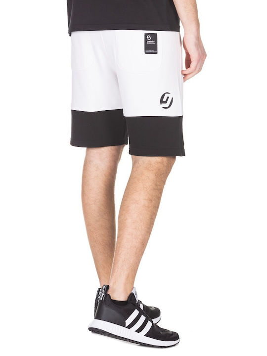 District75 Sportliche Herrenshorts Weiß