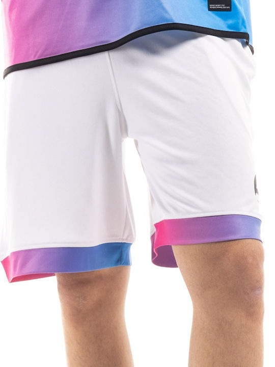 Men's Athletic Shorts White