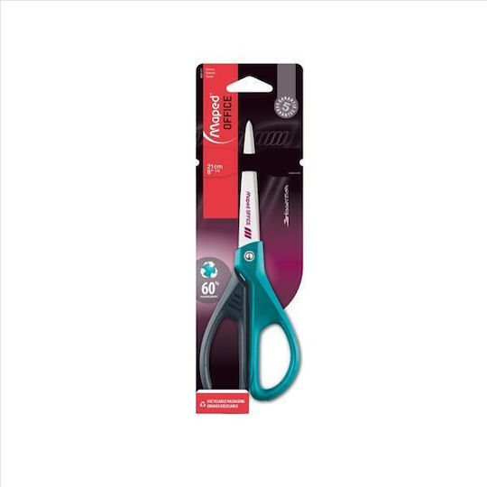 Maped Essentials Scissors for Crafts Left-Handers 21cm with Metallic Blade (Μiscellaneous colours) 1pcs