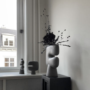 101 Copenhagen Διακοσμητικό Βάζο Κεραμικό Γκρι Φ34xΥ45cm