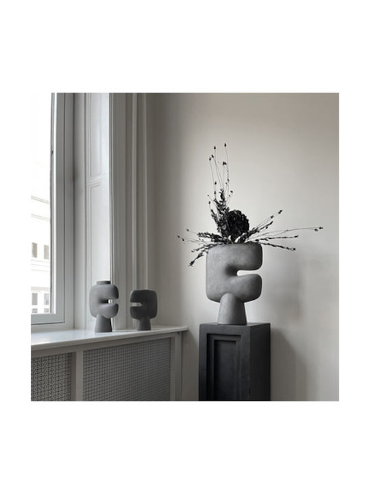 101 Copenhagen Decorative Vase Gray 34x14x45cm
