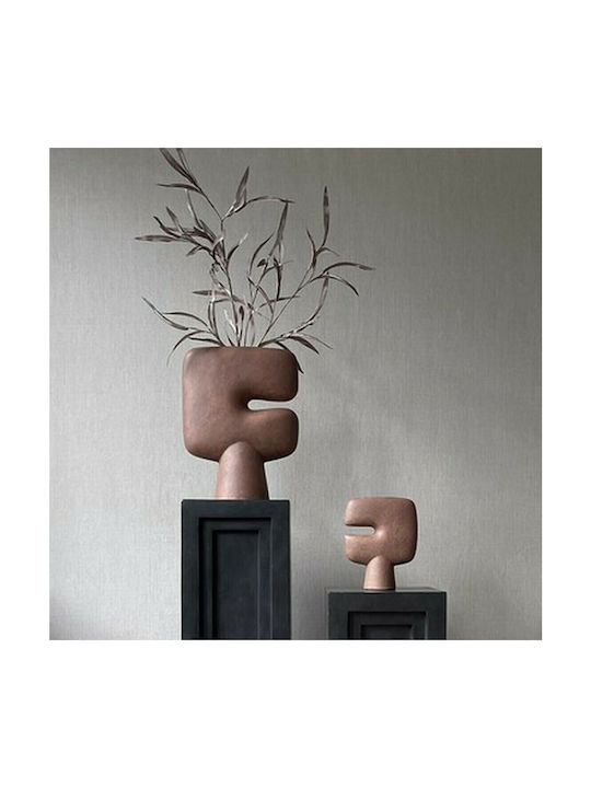 101 Copenhagen Decorative Vase Brown 22.5x9x30cm