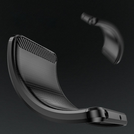 Powertech Back Cover Σιλικόνης Μαύρο (Redmi Note 12 5G / Poco X5 5G)