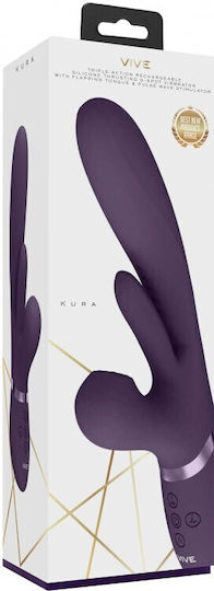 Vive Vibrator G-Spot 24.9cm Violet