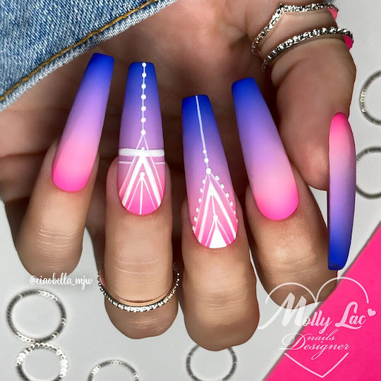 Molly Lac Ημιμόνιμο Βερνίκι Νυχιών 431 Tie Dye 10ml