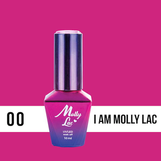 Molly Lac Semi-Permanent Nail Polish 00 10ml 1pcs